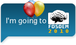 I'm going to FOSDEM, the Free and Open Source Software Developers' European Meeting