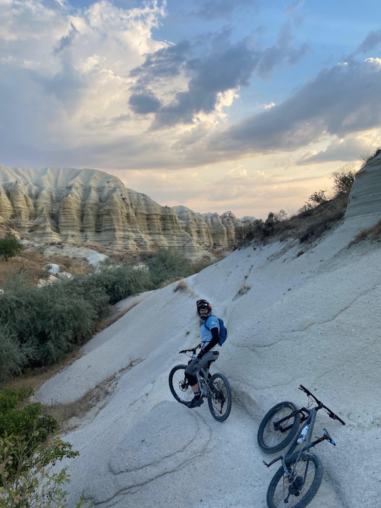 Mountain biking